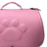 Maxbell Cat Carrier Bag with Breathable Holes Durable for Cats Puppy Walking Pink