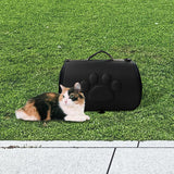 Maxbell Cat Carrier Bag with Breathable Holes Durable for Cats Puppy Walking Black