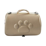 Maxbell Cat Carrier Bag with Breathable Holes Durable for Cats Puppy Walking Aureate