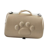 Maxbell Cat Carrier Bag with Breathable Holes Durable for Cats Puppy Walking Aureate