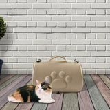 Maxbell Cat Carrier Bag with Breathable Holes Durable for Cats Puppy Walking Aureate