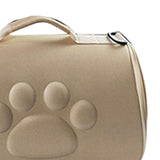 Maxbell Cat Carrier Bag with Breathable Holes Durable for Cats Puppy Walking Aureate