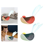 Maxbell Pet Treat Dispenser Cat Interactive play Teaser Funny Toy Kitten Puppy Pink