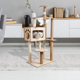 Maxbell Multi Level Cat Tree Towers Scratch Posts Climbing Stand Lounge Ladder