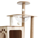 Maxbell Multi Level Cat Tree Towers Scratch Posts Climbing Stand Lounge Ladder