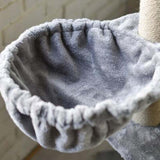 Maxbell Multi Layer Cat Condo Hammock Bed Cat House Cat Climbing Tree for Rest Play Grey