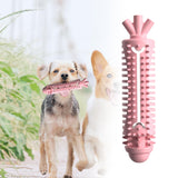 Maxbell Durable Puppy Teething Sticks Dog Chew Toy for Aggressive Chewers Pink