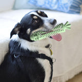 Maxbell Durable Puppy Teething Sticks Dog Chew Toy for Aggressive Chewers Green