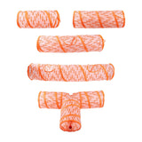 Maxbell Cat Funny Tunnel Interactive toy Playing Tube Small Animals Rat Two Channels 50cm