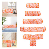 Maxbell Cat Funny Tunnel Interactive toy Playing Tube Small Animals Rat Two Channels 50cm