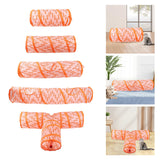 Maxbell Cat Funny Tunnel Interactive toy Playing Tube Small Animals Rat Two Channels 50cm