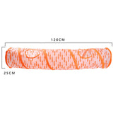 Maxbell Cat Funny Tunnel Interactive toy Playing Tube Small Animals Rat Two Channels 120cm