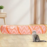 Maxbell Cat Funny Tunnel Interactive toy Playing Tube Small Animals Rat Two Channels 120cm