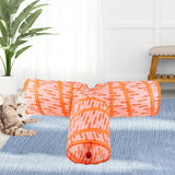 Maxbell Cat Funny Tunnel Interactive toy Playing Tube Small Animals Rat Three Channels