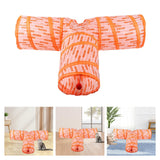 Maxbell Cat Funny Tunnel Interactive toy Playing Tube Small Animals Rat Three Channels