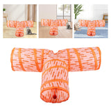 Maxbell Cat Funny Tunnel Interactive toy Playing Tube Small Animals Rat Three Channels