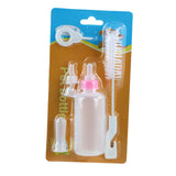 Maxbell Lamb Milk Bottle Puppy Feeder Care Pet Feeder Bottle Kit for Farm Accs Pink