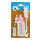 Maxbell Lamb Milk Bottle Puppy Feeder Care Pet Feeder Bottle Kit for Farm Accs Pink