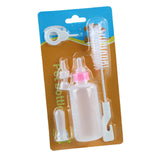 Maxbell Lamb Milk Bottle Puppy Feeder Care Pet Feeder Bottle Kit for Farm Accs Pink