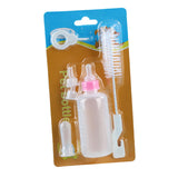 Maxbell Lamb Milk Bottle Puppy Feeder Care Pet Feeder Bottle Kit for Farm Accs Pink