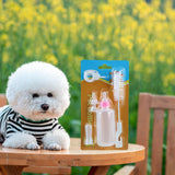 Maxbell Lamb Milk Bottle Puppy Feeder Care Pet Feeder Bottle Kit for Farm Accs Pink