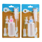Maxbell Lamb Milk Bottle Puppy Feeder Care Pet Feeder Bottle Kit for Farm Accs Pink