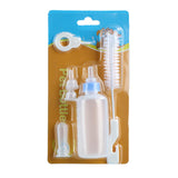 Maxbell Lamb Milk Bottle Puppy Feeder Care Pet Feeder Bottle Kit for Farm Accs Blue
