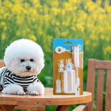 Maxbell Lamb Milk Bottle Puppy Feeder Care Pet Feeder Bottle Kit for Farm Accs Blue