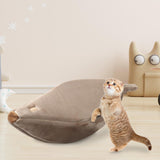Maxbell Banana Cats Bed House Lovely Pet Supplies Warm for Kittens Dogs Bed Brown