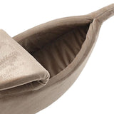 Maxbell Banana Cats Bed House Lovely Pet Supplies Warm for Kittens Dogs Bed Brown