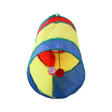 Maxbell Cat Tunnel Pet Tubes with Ball Play Tent for Rabbit Indoor Cats Pet Supplies