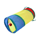 Maxbell Cat Tunnel Pet Tubes with Ball Play Tent for Rabbit Indoor Cats Pet Supplies