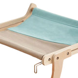 Maxbell Cat Window Perch Lounge Mount Hammock Adjustable Seat for No Suction Cup Gray Blue