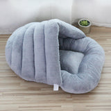 Maxbell Warm Cat Bed Cave Kittens Puppy Nest Portable Measure 20.5x15.7inch Washable Grey