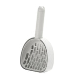 Maxbell Cat Litter Dustpan Pet Litter Scooper Indoor Sand Sifting Pet Cleaning Tool White