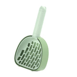 Maxbell Cat Litter Dustpan Pet Litter Scooper Indoor Sand Sifting Pet Cleaning Tool Green