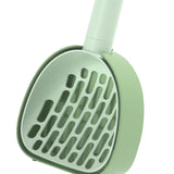 Maxbell Cat Litter Dustpan Pet Litter Scooper Indoor Sand Sifting Pet Cleaning Tool Green