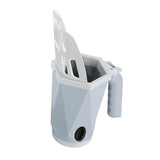 Maxbell Cat Litter Scoop Litter Scooper Self Cleaning Sandbox Cat Litter Box Shovel Gray
