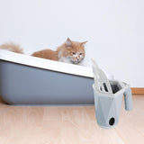 Maxbell Cat Litter Scoop Litter Scooper Self Cleaning Sandbox Cat Litter Box Shovel Gray