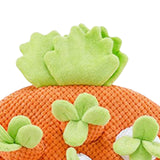 Maxbell Carrot Plush Toy Accessories Pet Supplies Crafts Interactive Toys for Puppy