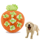 Maxbell Carrot Plush Toy Accessories Pet Supplies Crafts Interactive Toys for Puppy