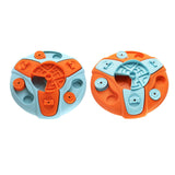 Maxbell Dog Food Puzzle Feeder IQ Training Slow Feeder Bite Resistant Puppy Feeding Blue