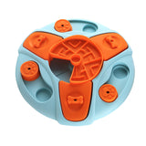 Maxbell Dog Food Puzzle Feeder IQ Training Slow Feeder Bite Resistant Puppy Feeding Blue