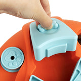 Maxbell Dog Food Puzzle Feeder IQ Training Slow Feeder Bite Resistant Puppy Feeding Orange