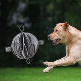 Maxbell 29cm Pet Sniff Ball Food Dispenser Bite Resistant Pet Toys Dog Puzzle Toy Gray