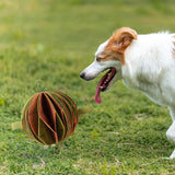 Maxbell 29cm Pet Sniff Ball Food Dispenser Bite Resistant Pet Toys Dog Puzzle Toy Green