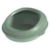 Maxbell Cat Litter Box Sandbox Detachable Design Bedpan for Adult Cats Kittens Green