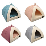 Maxbell Winter Pet Bed Nest Pet Tent with Mat Cave Bed Nonslip for Hedgehog Puppy Gray
