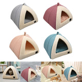 Maxbell Winter Pet Bed Nest Pet Tent with Mat Cave Bed Nonslip for Hedgehog Puppy Gray