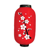 Maxbell Japanese Style Lantern Hanging for Spring Festival Restaurant Birthday RedBottom BigFlower